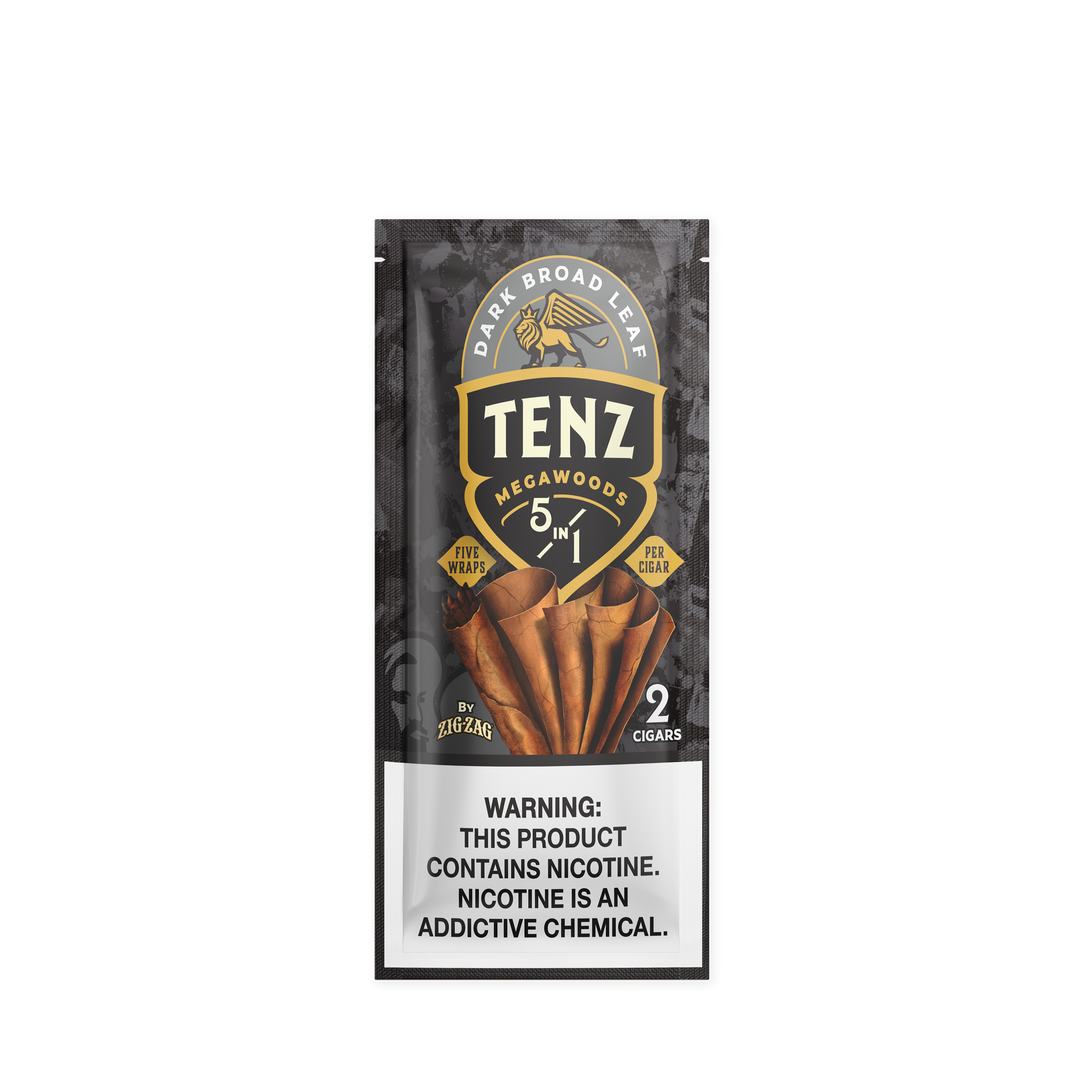 Zig-Zag Tenz Natural Leaf Cigars - Broad Leaf