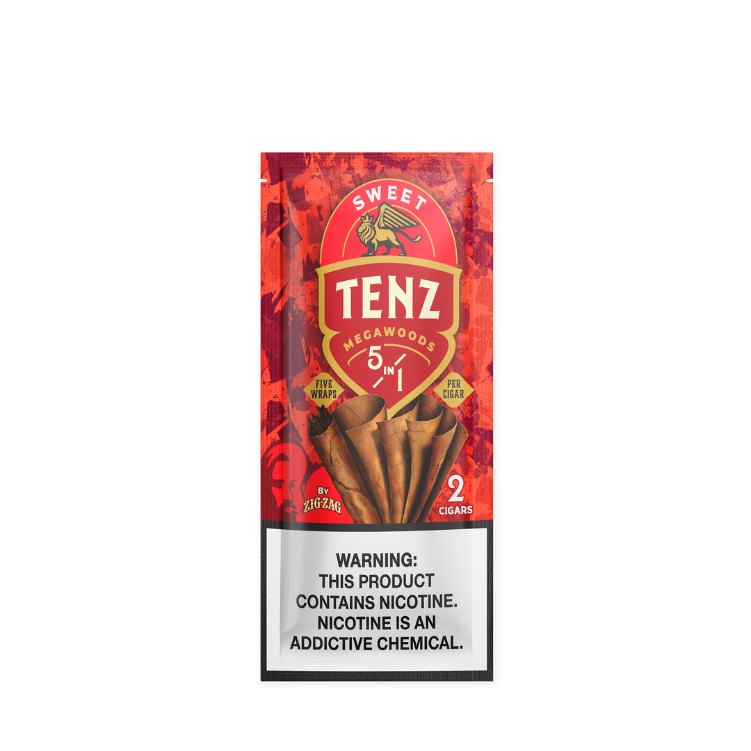 Zig-Zag Tenz Natural Leaf Cigars - Sweet