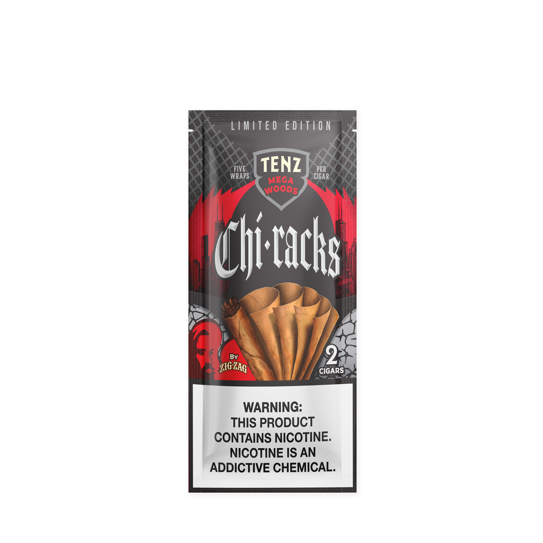 Zig-Zag Tenz Natural Leaf Cigars - Chi-Racks